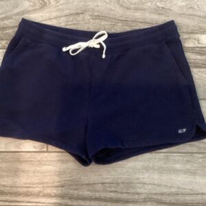 Vineyard Vines Dark Blue Athletic Shorts—XL